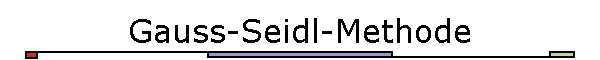 Gauss-Seidl-Methode